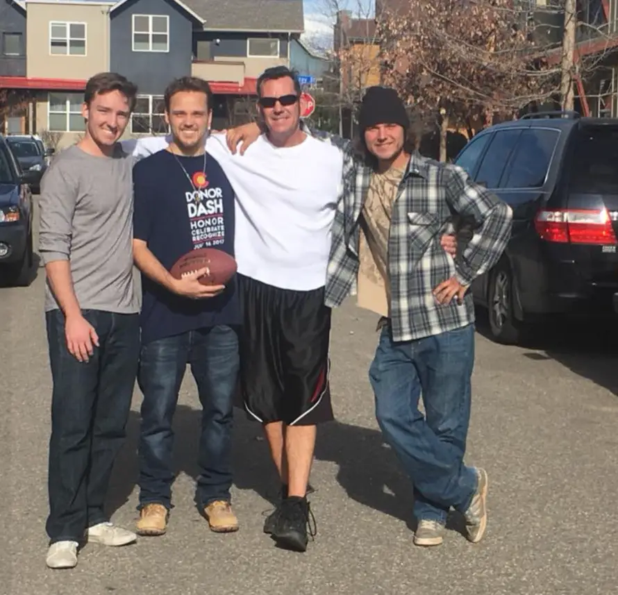 John, Nathan, Terin, and Trevor of Marcotte Remodeling, a family-owned and operated remodeling business.